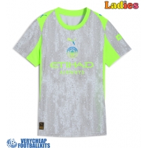 Manchester City Erling Haaland #9 Replica Third Shirt Ladies 2025-26 Short Sleeve